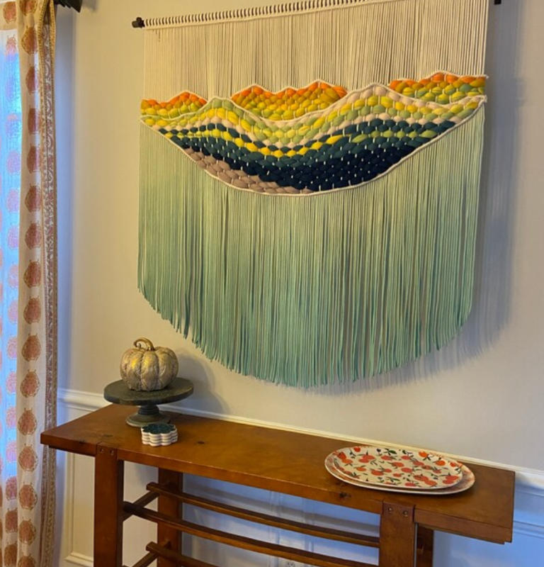 Foothills Mountain Tapestry - Customer Photo From Adrienne Posey