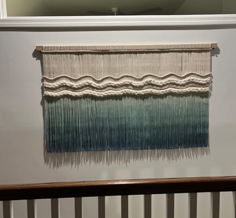 Waves Oceanic Tapestry - Customer Photo From Lori Lewis