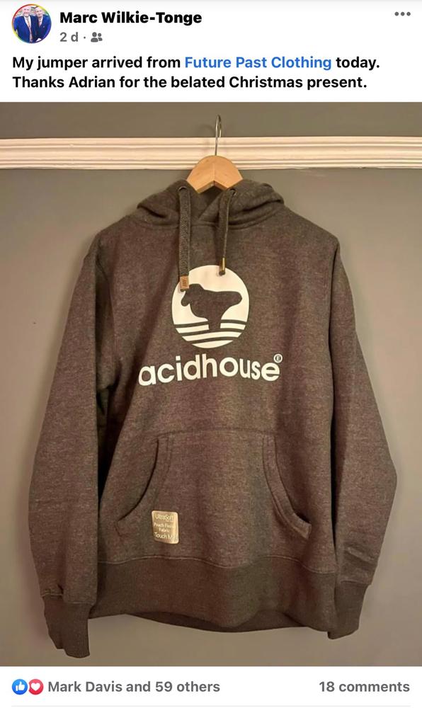 Acid House Sportswear Premium Hoodie - Customer Photo From Marc Wilkie 
