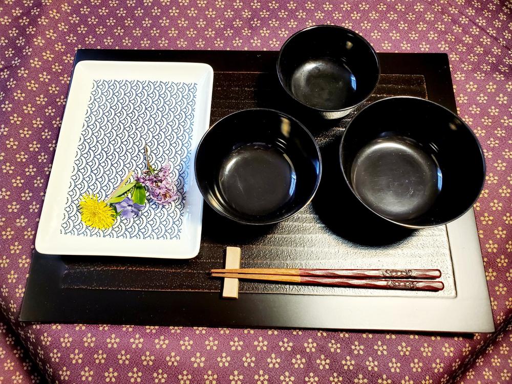 Akebono Yamanaka Lacquerware Tray - Customer Photo From Harold K.