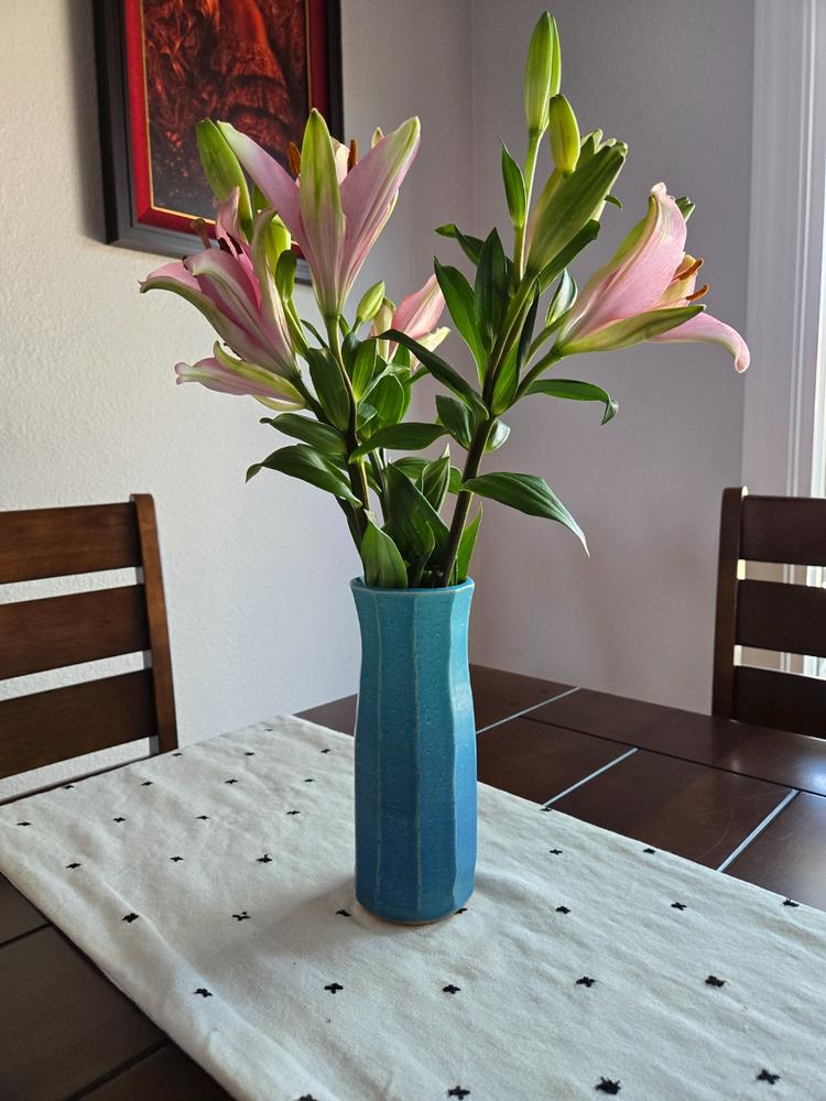 Seiran Shigaraki Ware Flower Vase - Customer Photo From Anonymous