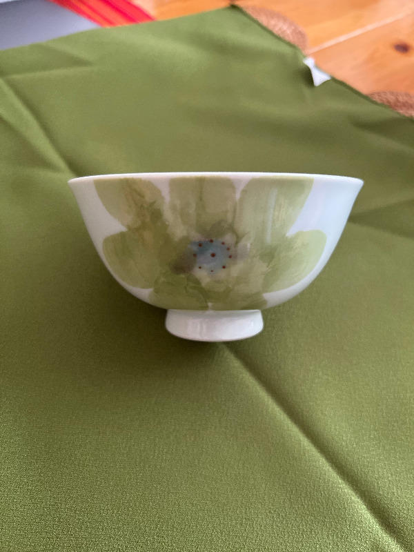 Higashi Kiln Light Fleur Tobe Rice Bowl - Customer Photo From Anonymous