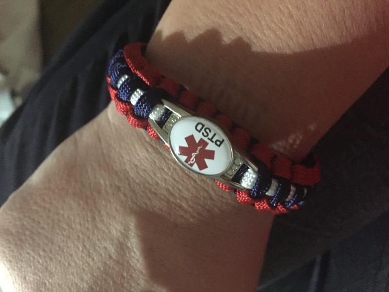 Ptsd medical 2025 alert bracelet