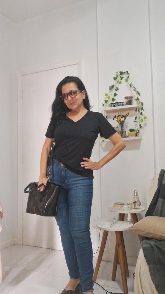 Tech T-Shirt® Gola V Feminina - Customer Photo From Cirlene B.
