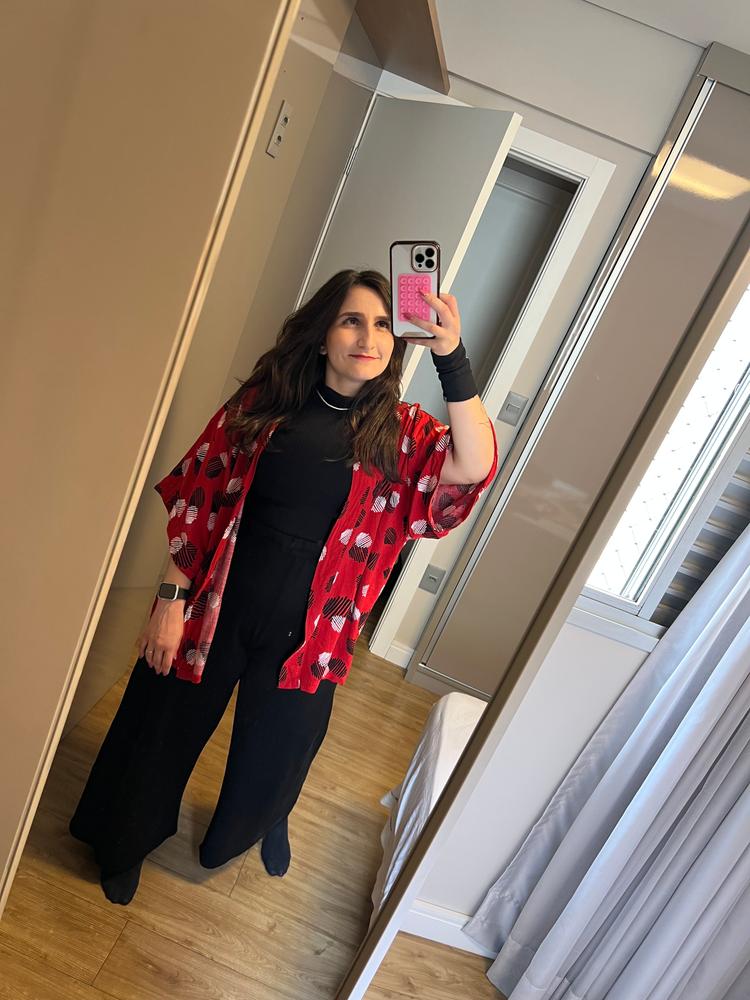 Calça Wide Leg - Customer Photo From Marina 