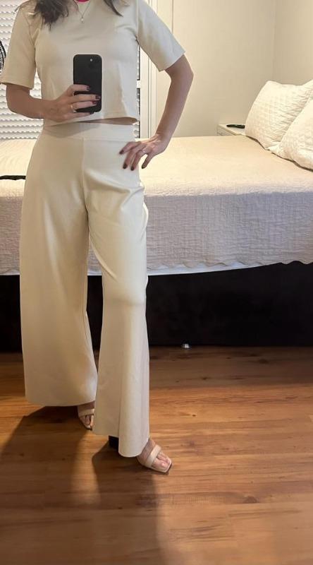 Calça Wide Leg - Customer Photo From Lisiane Scandolara