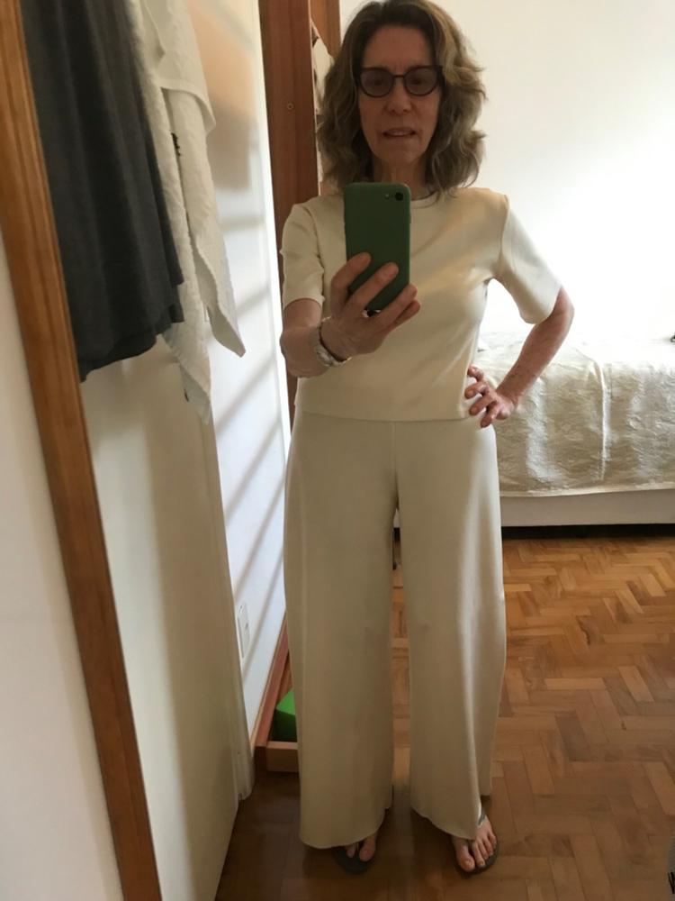 Blusa Boxy Cropped - Customer Photo From Edna B.