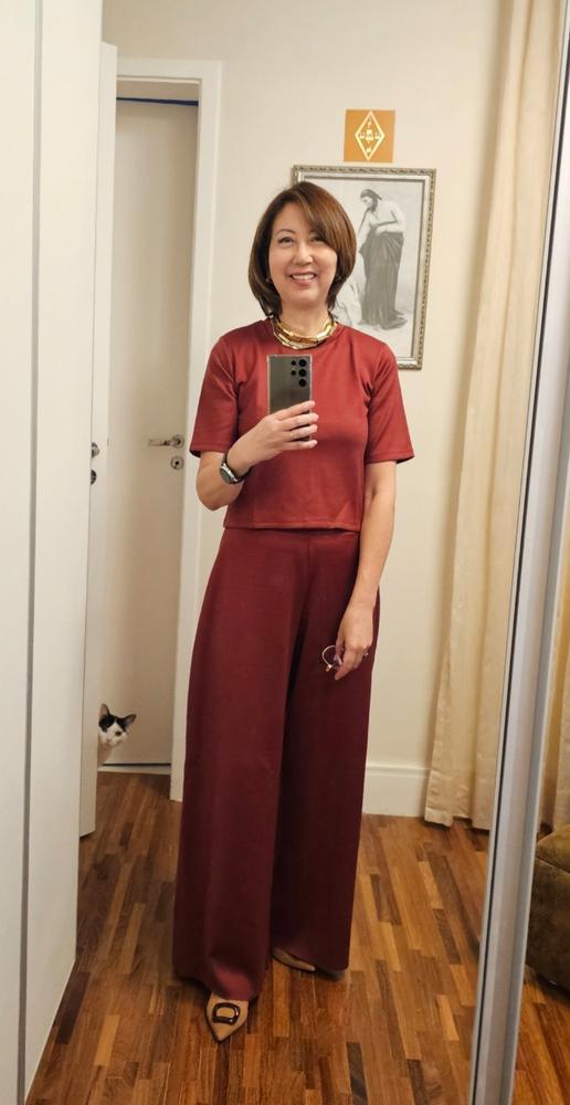 Blusa Boxy Cropped - Customer Photo From Lie S.