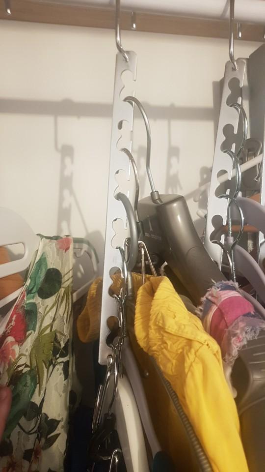 Space Saving Stainless Steel Hangers - Customer Photo From 8***r