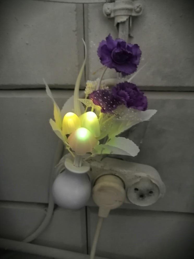 Mushroom Flower Color Changing Sensor Night Light - Customer Photo From V***i