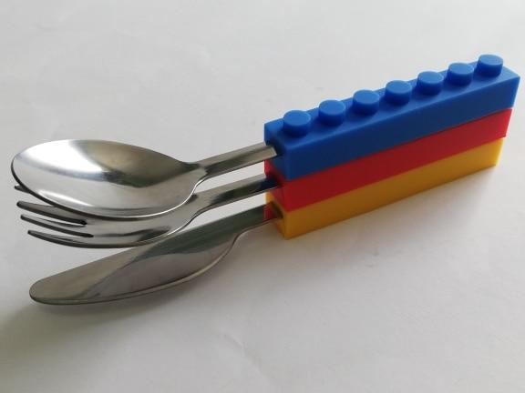 Brick Shape Stackable Cutlery - Customer Photo From Anonymous