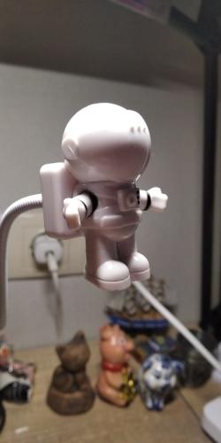 Astronaut Spaceship USB Light - Customer Photo From A***n