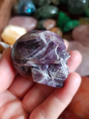 Handmade Natural Skull Crystals (Various Gemstones) - Customer Photo From Anonymous