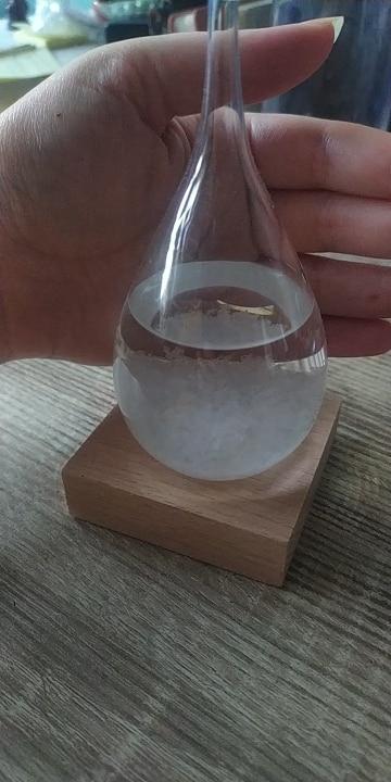 Weather Forecast Storm Glass - Customer Photo From P***I