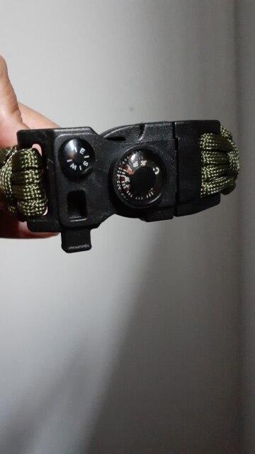 15-in-1 Survival Paracord Bracelet - Customer Photo From Anonymous