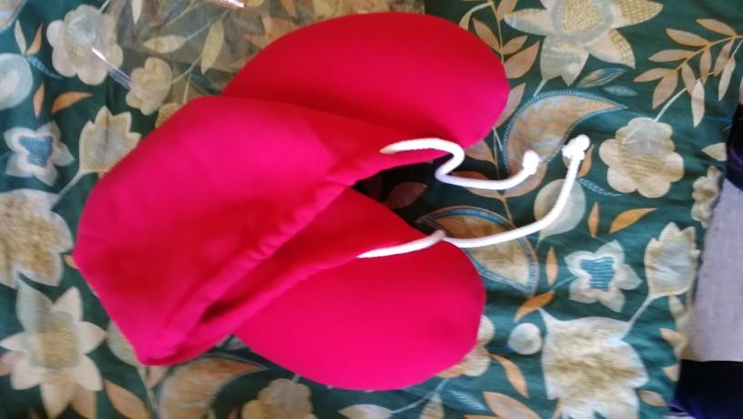 Microbeads Hoodie Travel Neck Pillow (Various Colors) - Customer Photo From A***n
