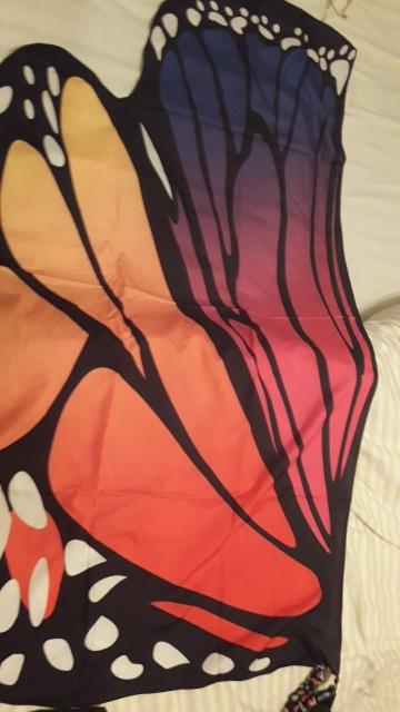 Butterfly Wings Scarf (Various Colors) - Customer Photo From A***e