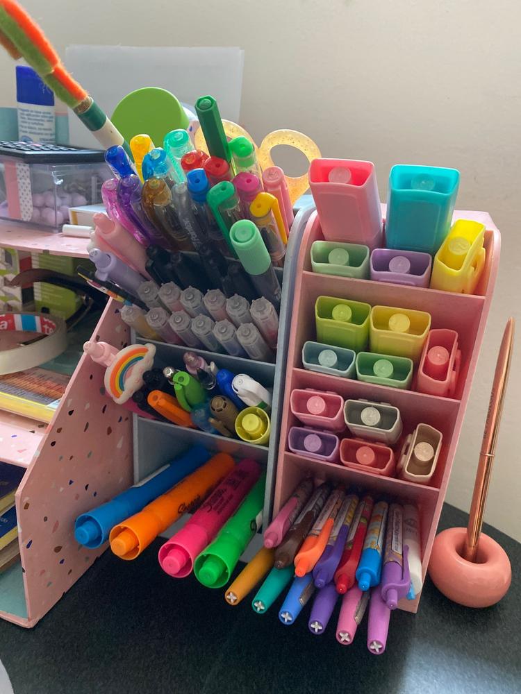 Self Adhesive Under Desk Drawer Organizer - Customer Photo From Anonymous