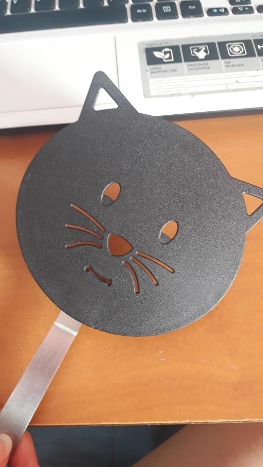 Non-Stick Cat Face Frying Spatula Kitchen Turner - GEEKYGET