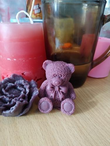 Large 3D Teddy Bear Silicone Ice Mold - Customer Photo From V***v