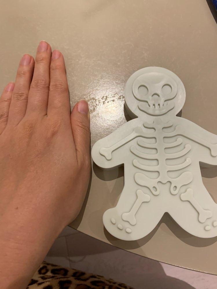 Gingerbread Man Cookie Cutter And Skeleton Stamper - Customer Photo From Anonymous
