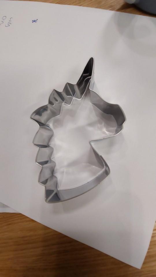 Unicorn Cookie Cutter - Customer Photo From Anonymous