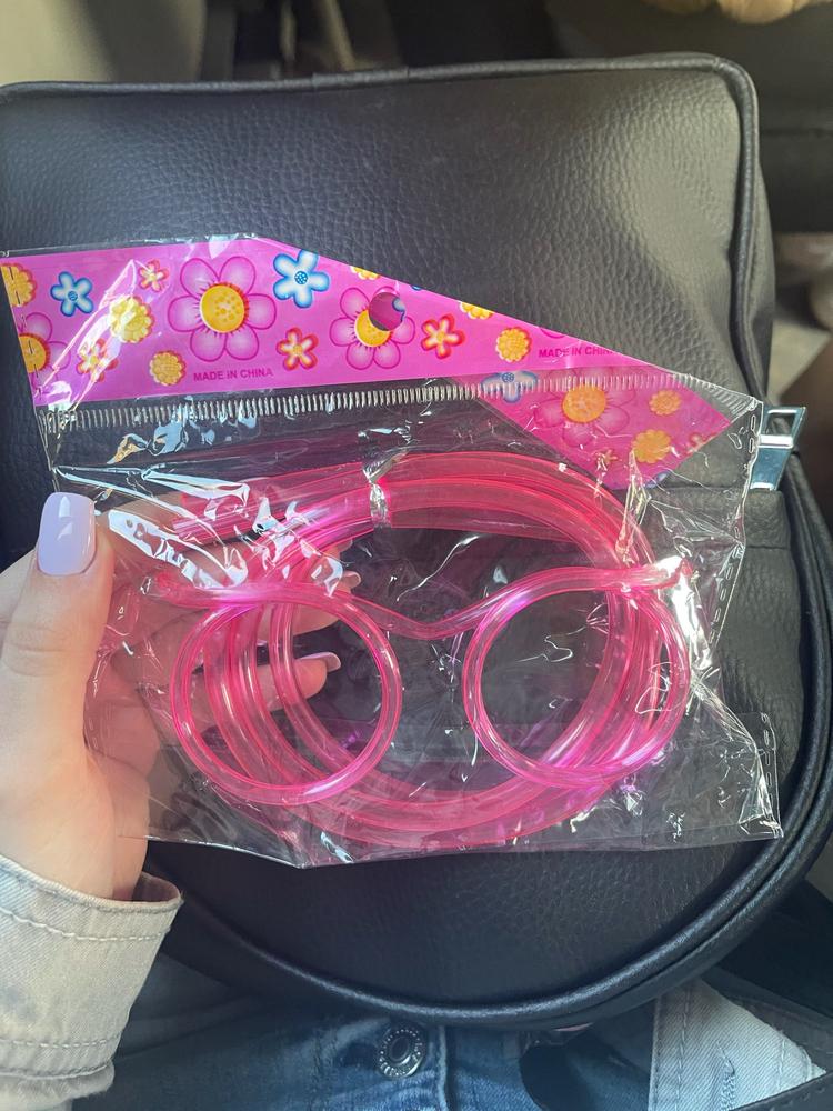 Drinking Straw Glasses (Various Colors) - Customer Photo From A***k