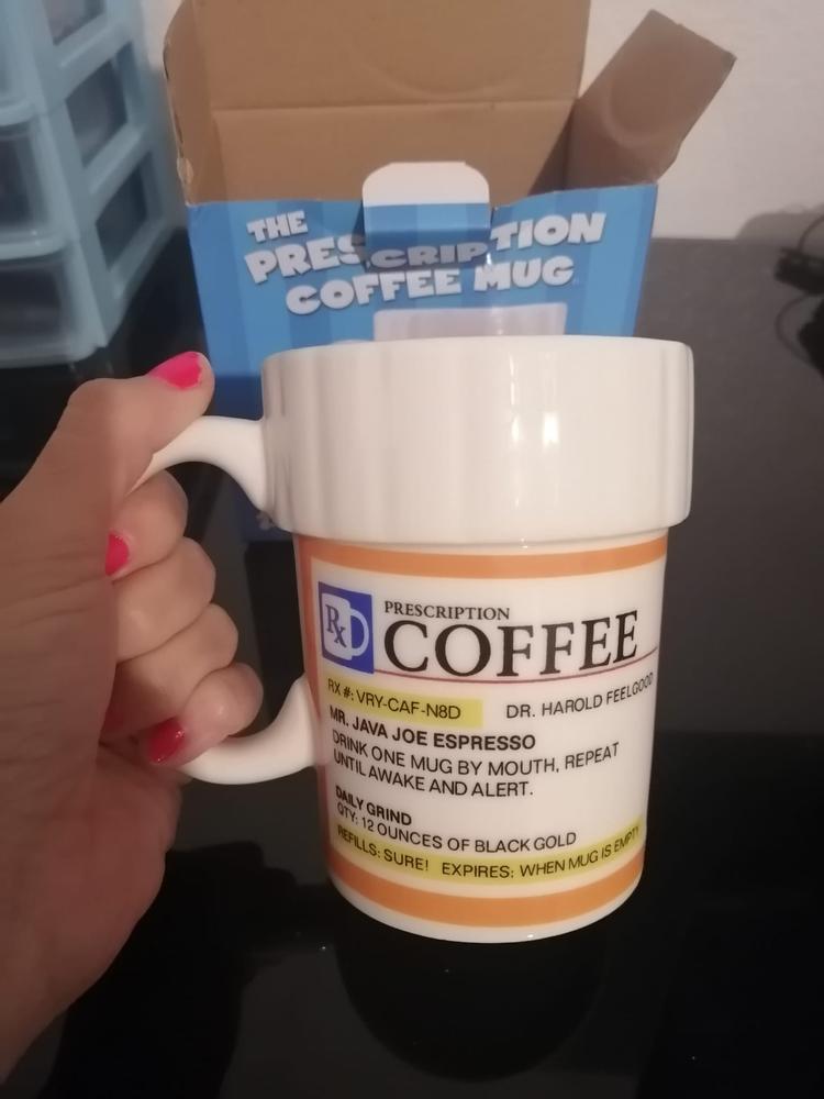 Prescription Coffee Mug - Customer Photo From L***o