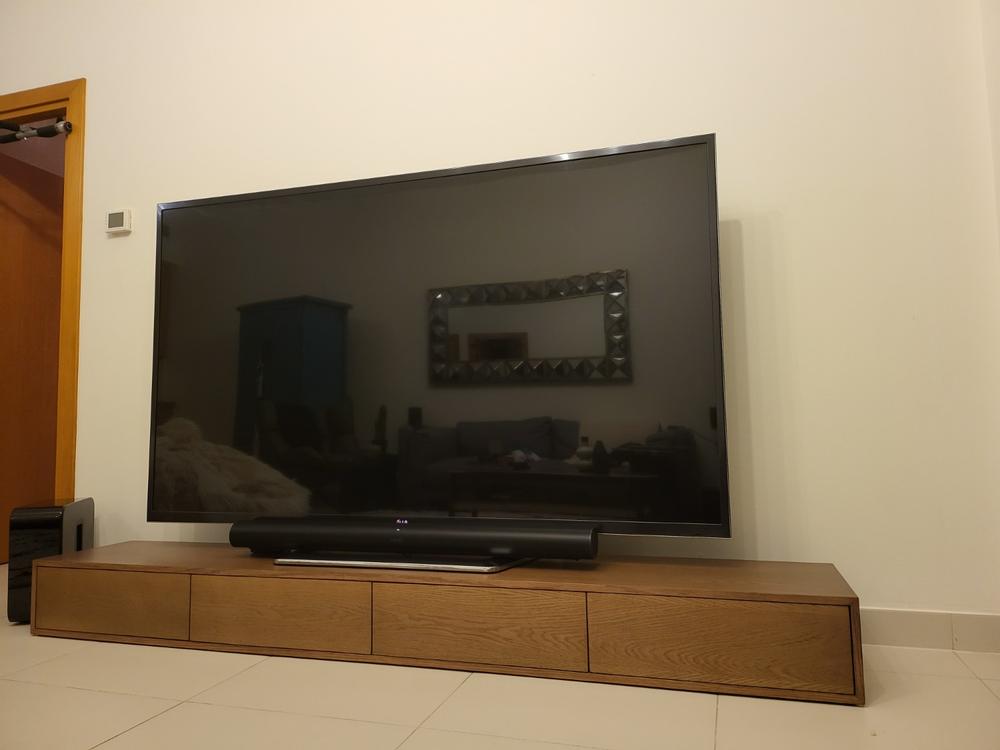 Low profile deals tv stand