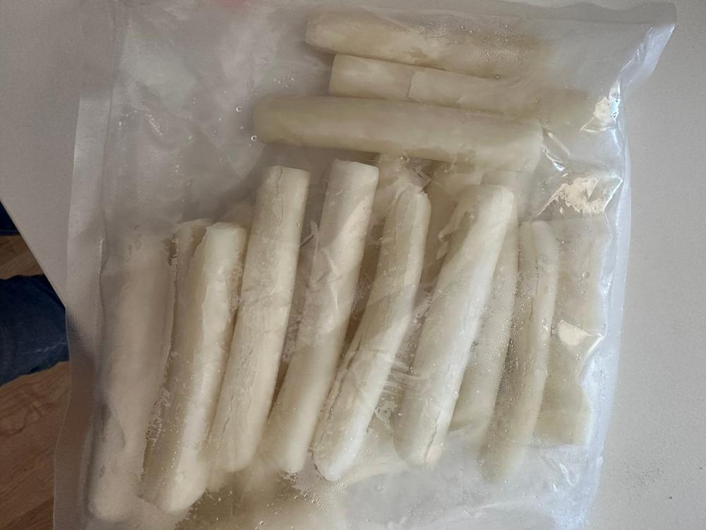 Tteokbokki Tteok (Short, Thin Natural Rice Cake) (450g) x 2 packs - Customer Photo From Jen