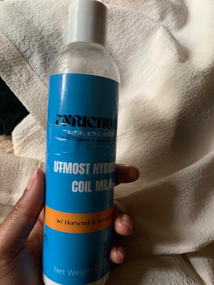 Utmost Hydration Coil Milk - Customer Photo From Nia 