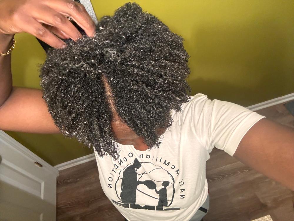 JUMBO SIZE: Knot-Less Flaxseed Detangling Prepoo - Customer Photo From Jasmeen