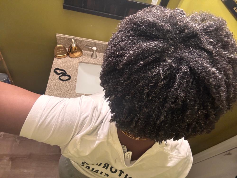 JUMBO SIZE: Knot-Less Flaxseed Detangling Prepoo - Customer Photo From Jasmeen