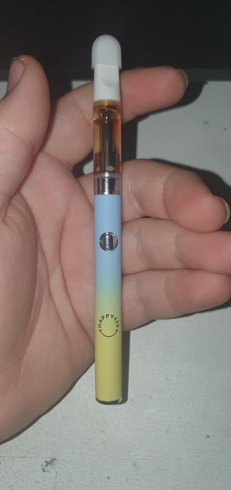 Vape Pen Blue-Sunshine Preheat Button inkl. Charger - Customer Photo From Jason.F