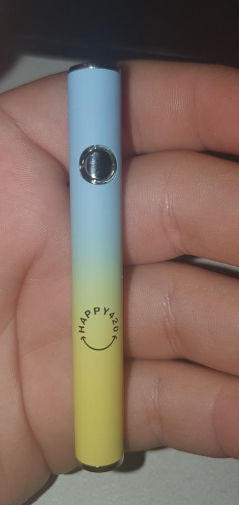 Vape Pen Blue-Sunshine Preheat Button inkl. Charger - Customer Photo From Jason.F