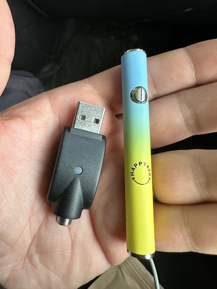 Vape Pen Blue-Sunshine Preheat Button inkl. Charger - Customer Photo From Marco Sowa