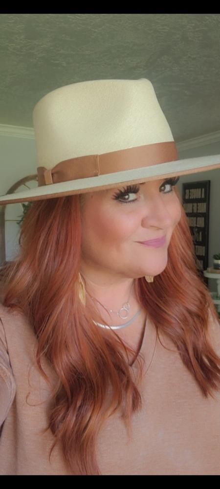 Jo Straw Rancher Hat - Natural - Customer Photo From Shelly Webb