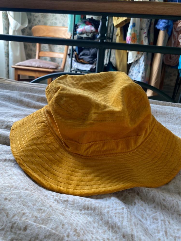Petra Packable Bucket Hat - Golden Glow - Customer Photo From Anonymous