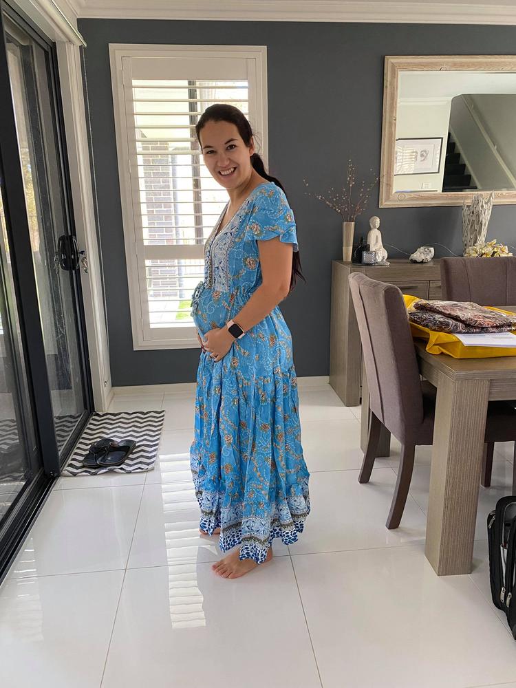 The Cora Maxi Dress - Soda - Customer Photo From Taylah Jade