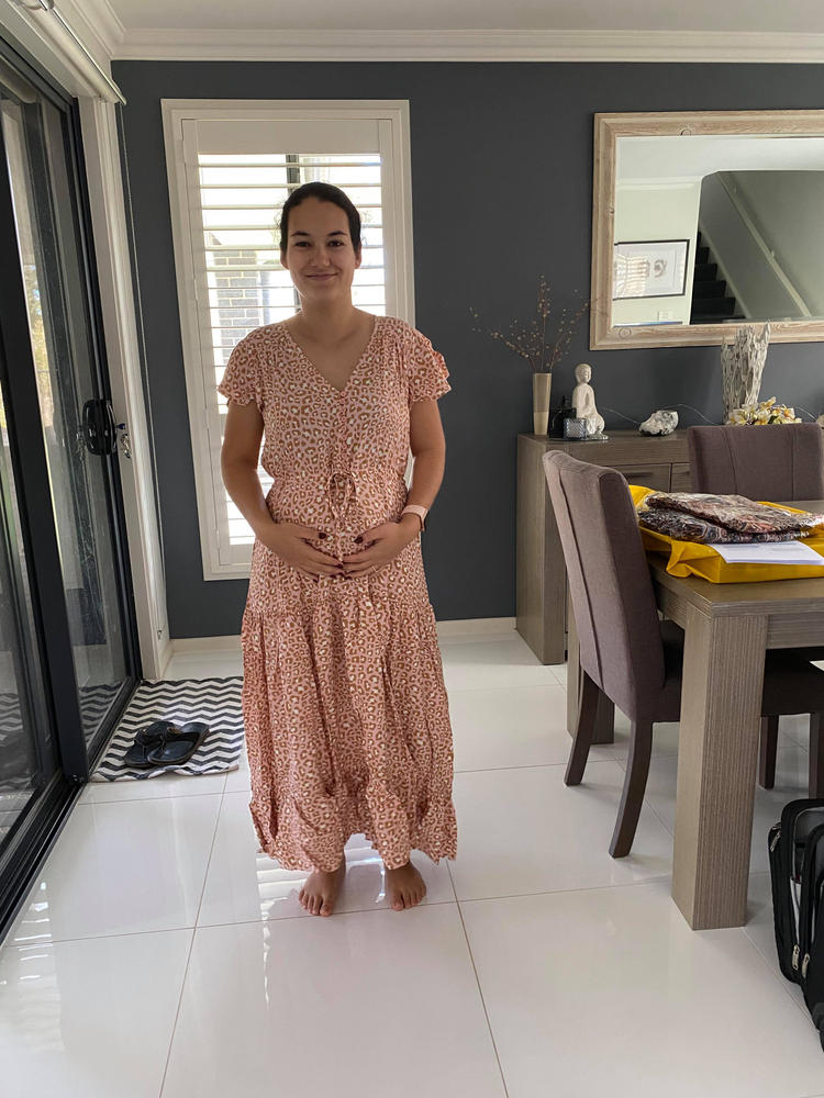 The Cora Maxi Dress - Soda - Customer Photo From Taylah Jade