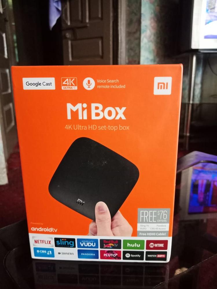 Mi Box Android Media Player International Version (Chromecast 4K + Android 6.0 Media Player) - Customer Photo From Hashim L.