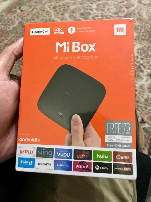 Mi Box Android Media Player International Version (Chromecast 4K + Android 6.0 Media Player) - Customer Photo From Anonymous