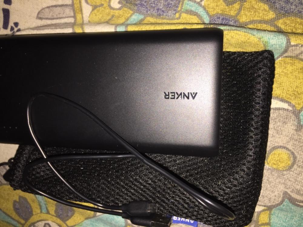 Anker PowerCore Speed 20000mAh Quick Charge 3.0  Black - (A1274H11) - Customer Photo From Anonymous