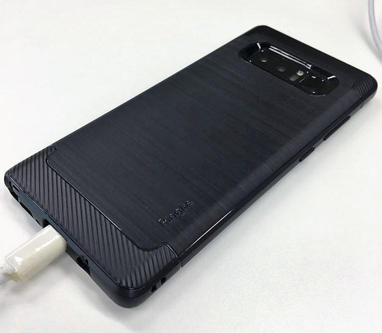 Ringke Original Onyx Series Durable Anti-Slip Defensive Case for Samsung Galaxy Note 8 - Customer Photo From Ahad K.