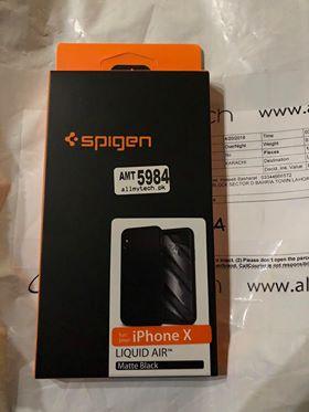 Apple iPhone X Spigen Liquid Air Case - Customer Photo From Haseen