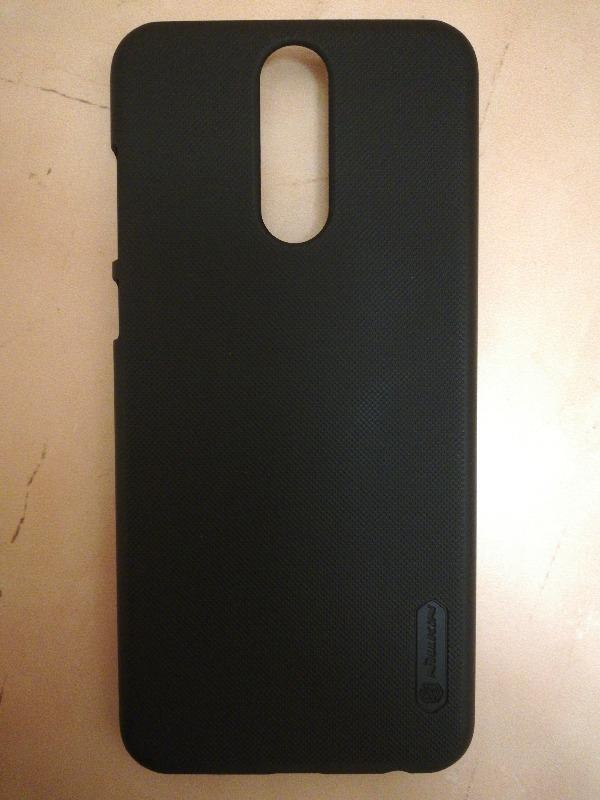 Huawei Mate 10 Lite Frosted Shield Hard Back Cover by Nillkin - Black - Customer Photo From Noffel K.