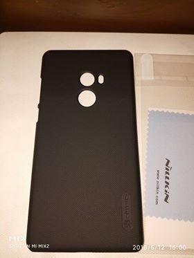 Xiaomi Mi Mix 2 Frosted Shield Hard Back Cover by Nillkin - Black - Customer Photo From Muhammad Ali Langrial
