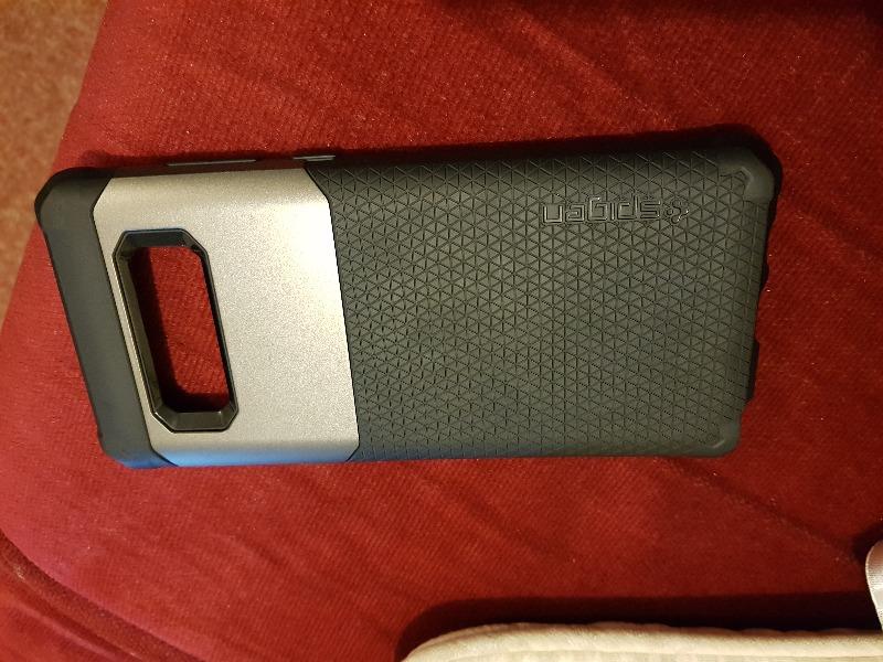 Galaxy Note 8 Spigen Hybrid Armor Case - Gunmetal - Customer Photo From Gulraiz t.