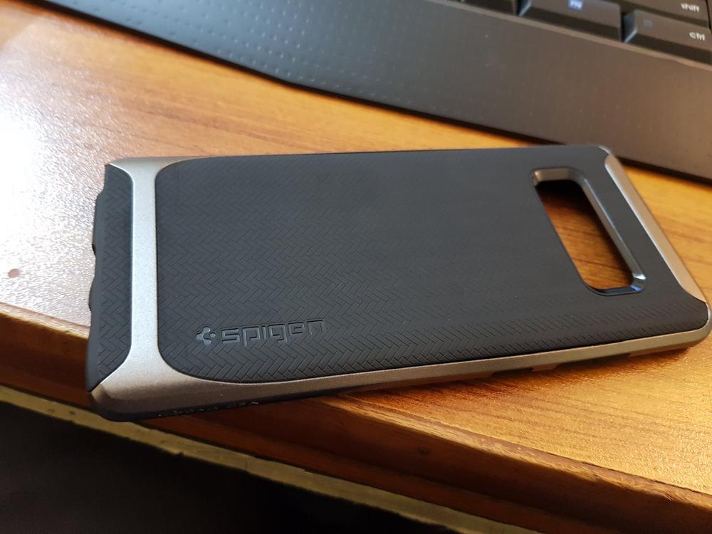 Samsung Galaxy Note 8 Original Spigen Case Neo Hybrid - Gunmetal - Customer Photo From Anonymous