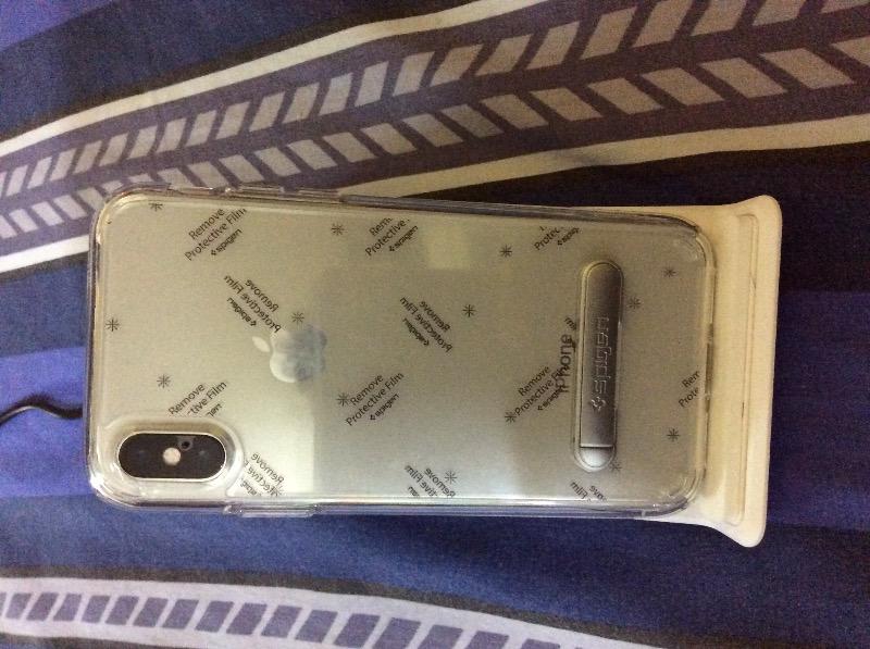Apple iPhone X Spigen Ultra Hybrid S Case - Crystal Clear - Customer Photo From Anonymous